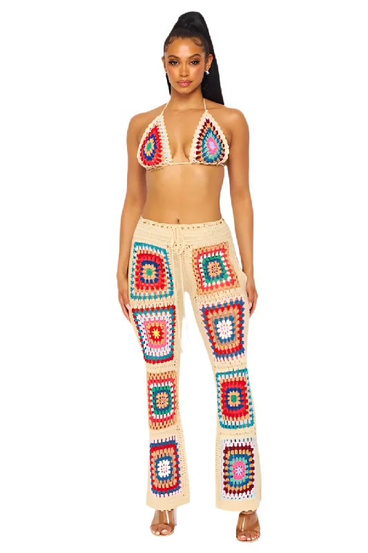 Mali Crochet Pants Set