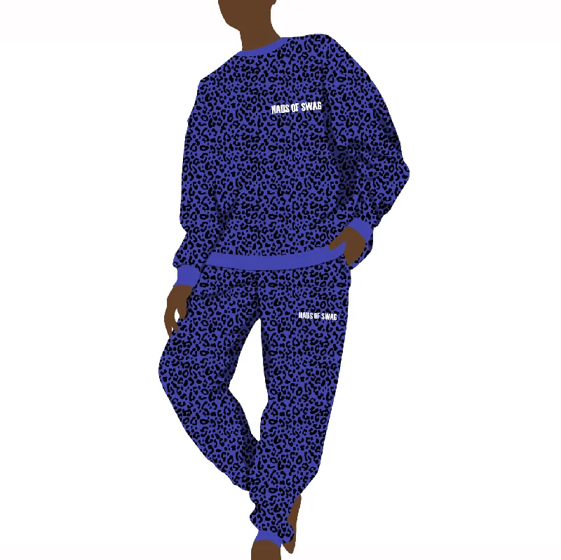 Haus of Swag Signature BLU Magic Jogger Set