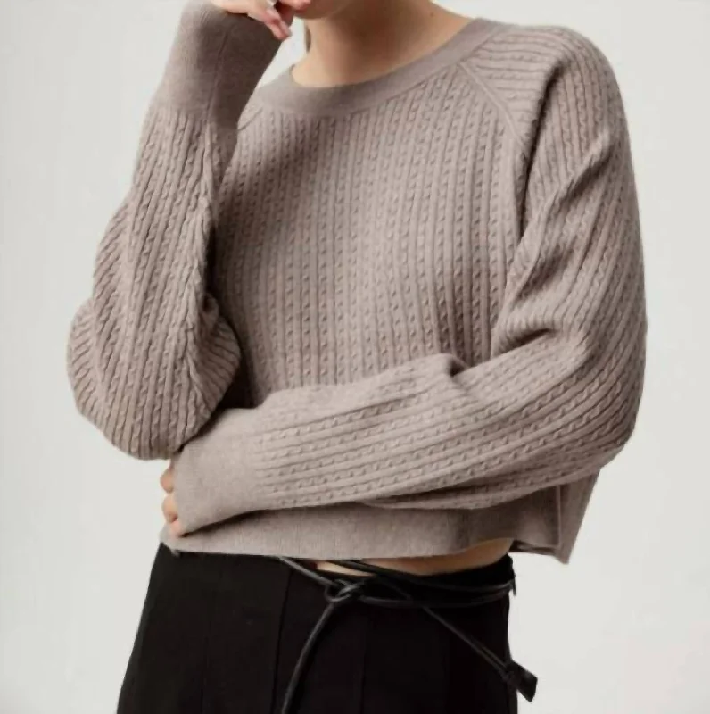 Venice Sweater In Toast