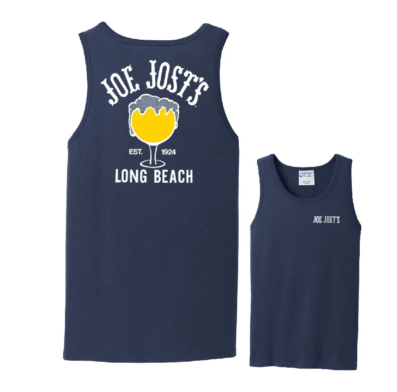 Schooner Tank Top - Navy