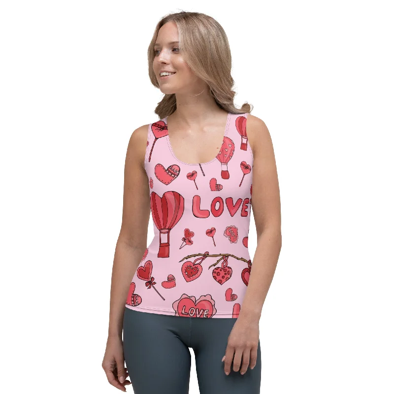 Pink Love Tank Top