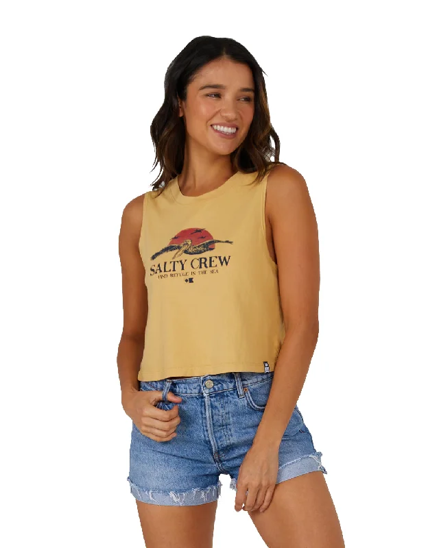 Salty Crew Soarin Cropped Tank