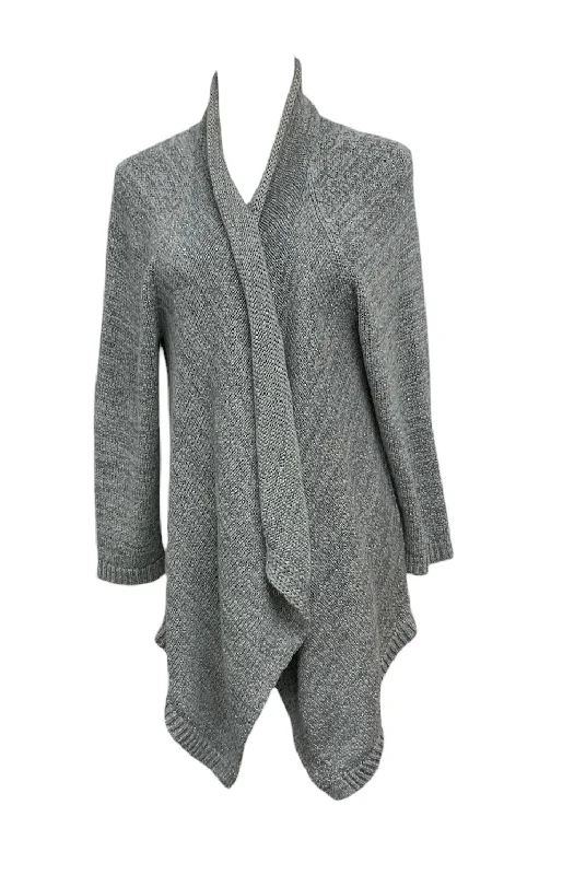 Jones NY Women's Cardigan Silver 1X