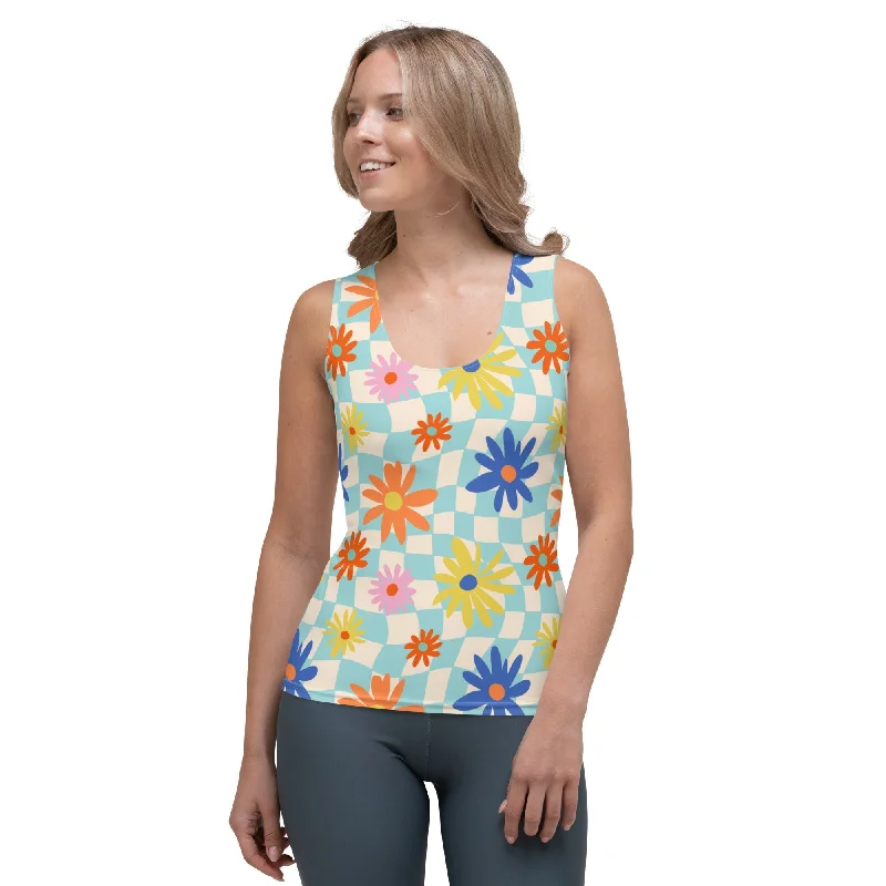 Retro Daisy Tank Top