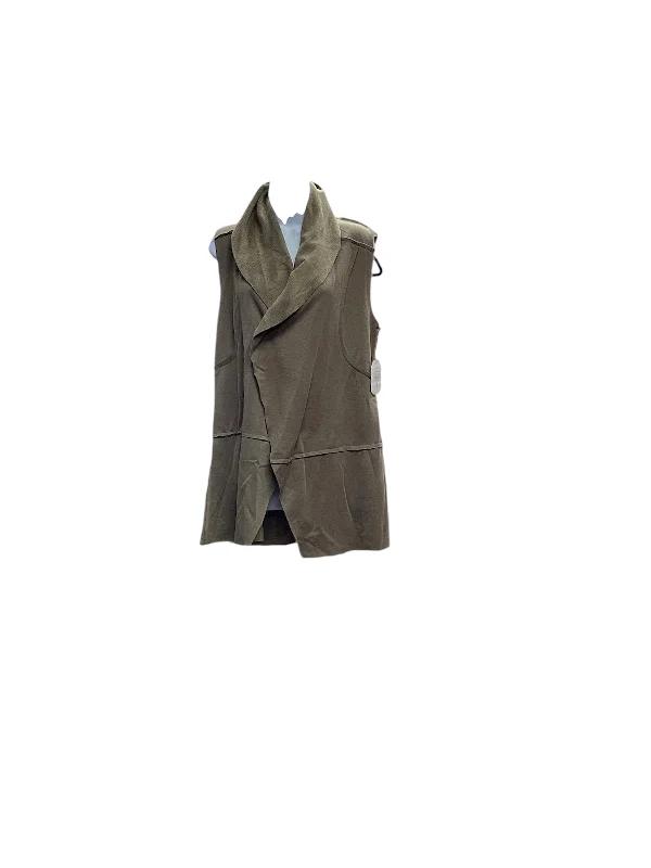 NWT Altar'd State Jr Vest Olive M