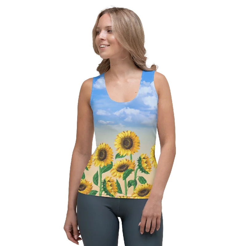 Sunflower Fields Tank Top