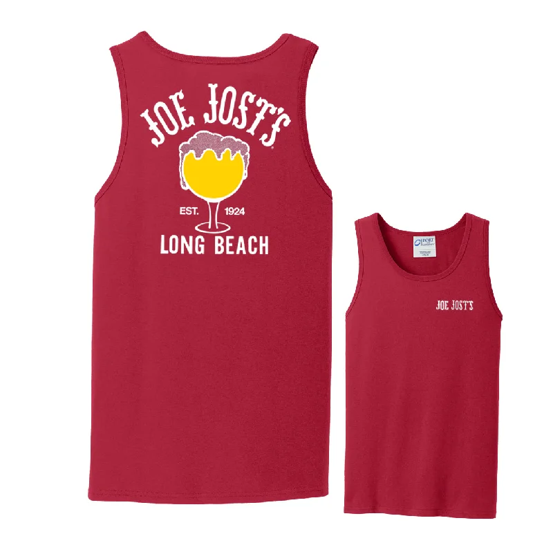 Schooner Tank Top - Red