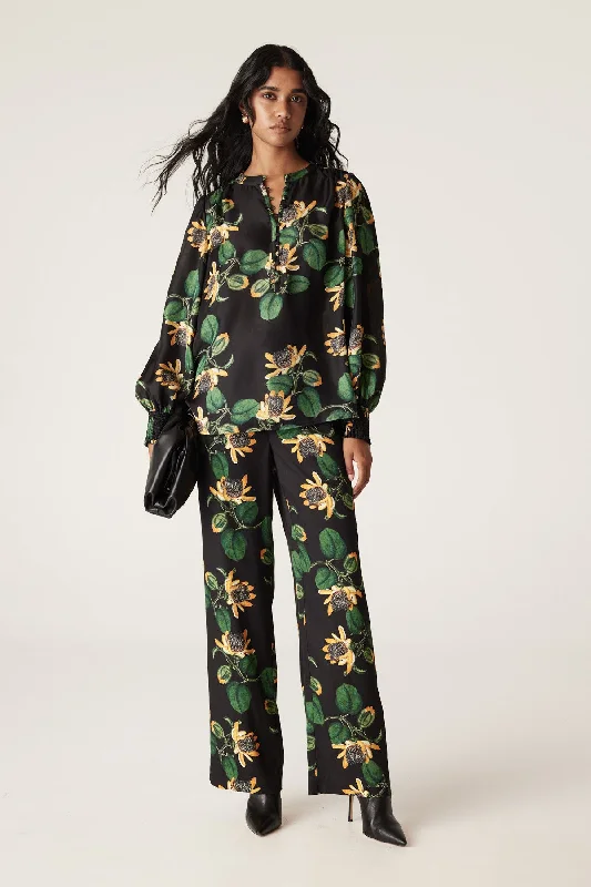 Trendy Dresses Eleanor Pant - Sweet Pea Print