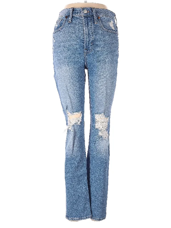 High-Rise Bootleg Jeans