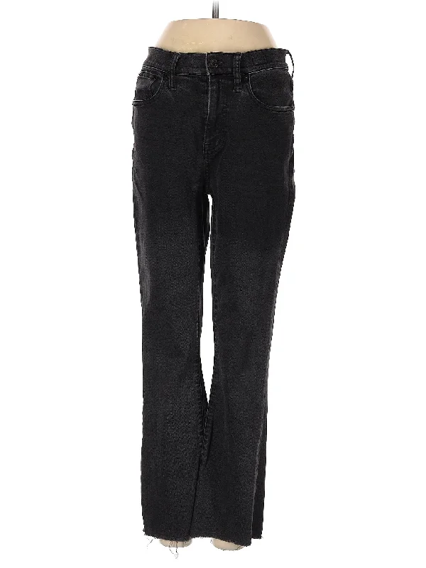 High-Rise Bootleg Jeans in Dark Wash