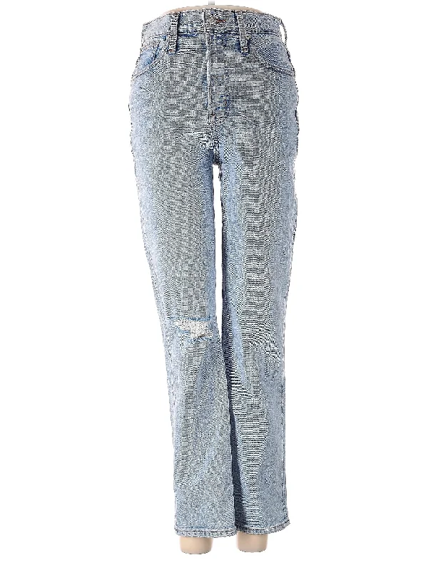 High-Rise Bootleg Jeans in Light Wash