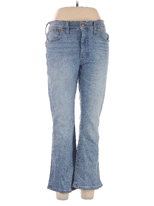 High-Rise Bootleg Jeans in Light Wash