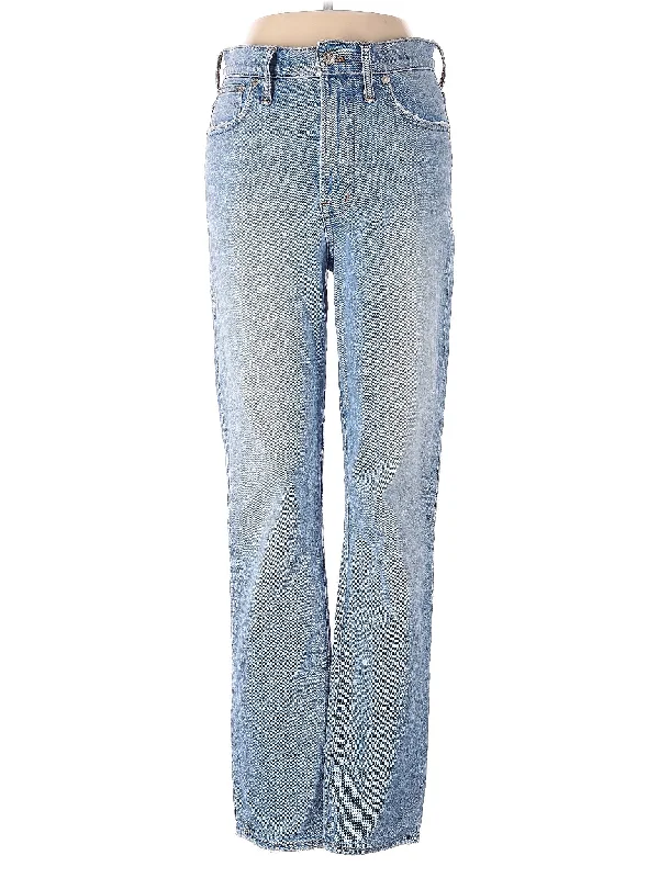 High-Rise Bootleg Jeans in Light Wash