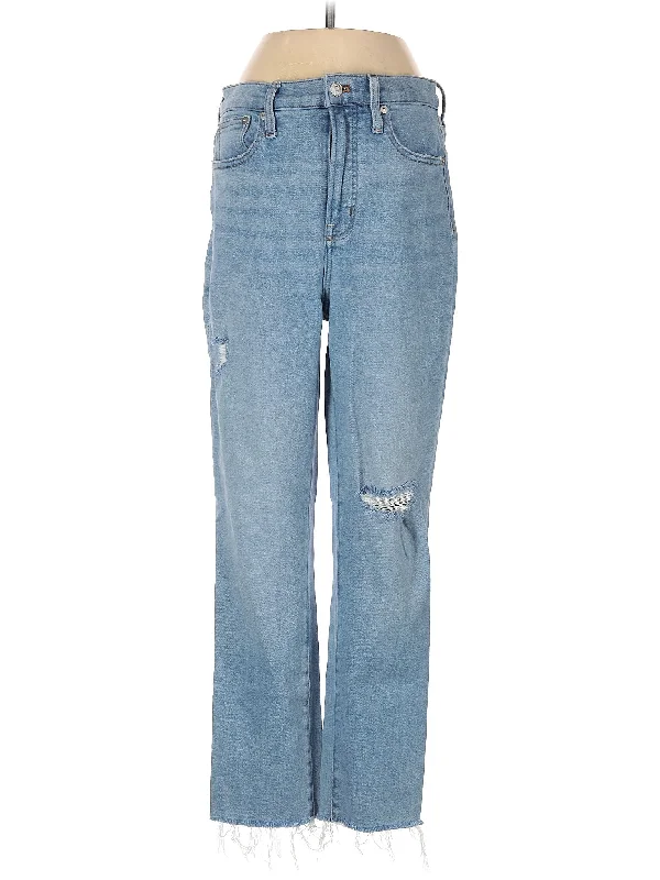 High-Rise Bootleg Jeans in Light Wash