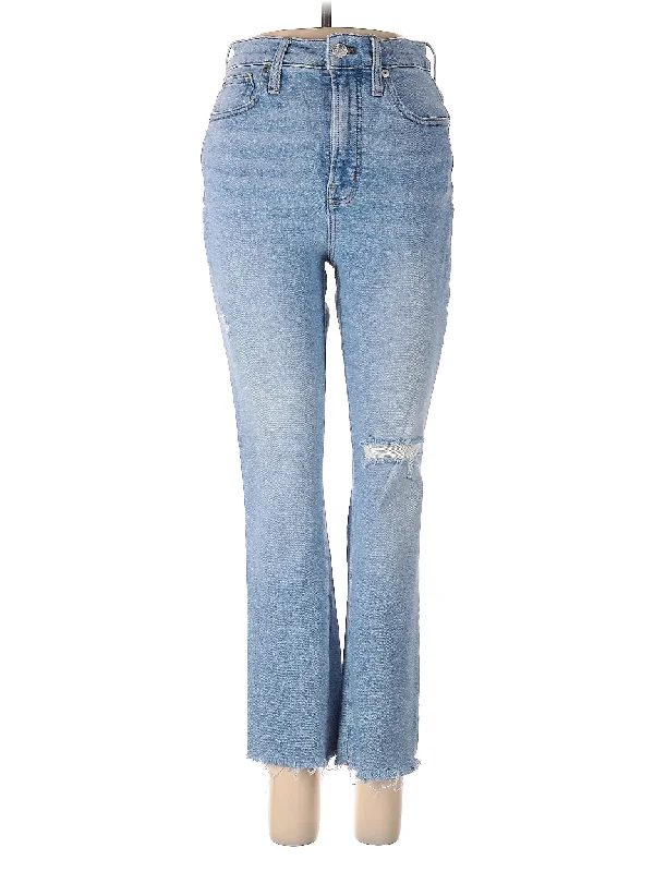 High-Rise Bootleg Jeans in Light Wash