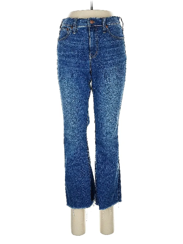 High-Rise Bootleg Jeans in Medium Wash