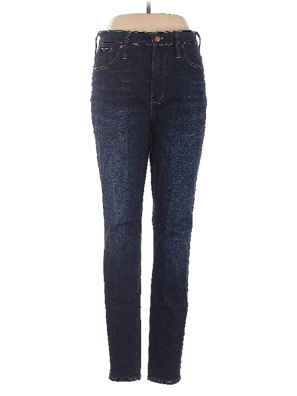 High-Rise Skinny Jeans in Dark Wash