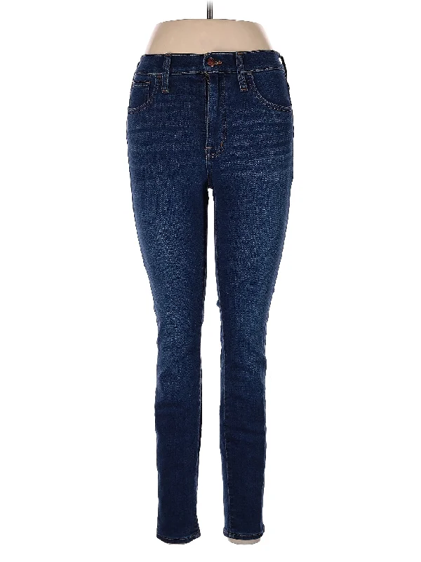 High-Rise Skinny Jeans in Dark Wash