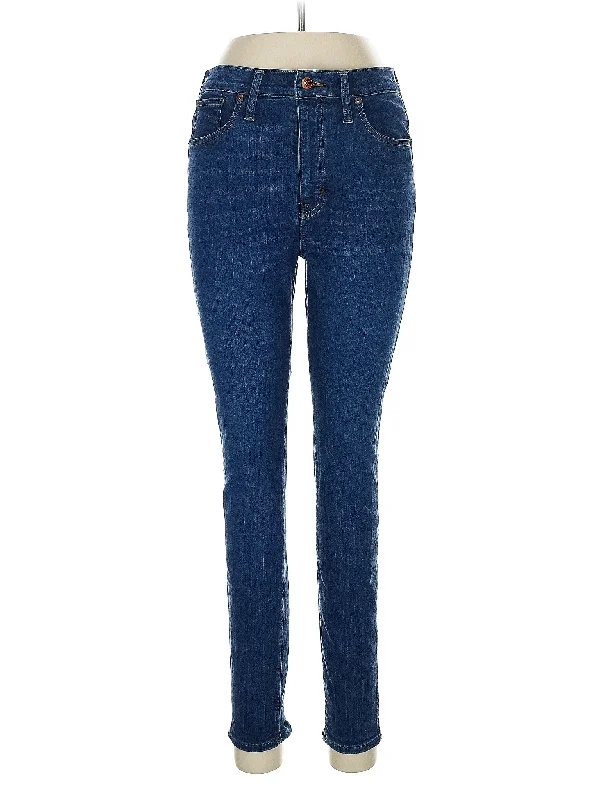 High-Rise Skinny Jeans in Dark Wash