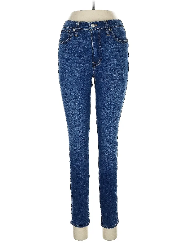 High-Rise Skinny Jeans in Dark Wash