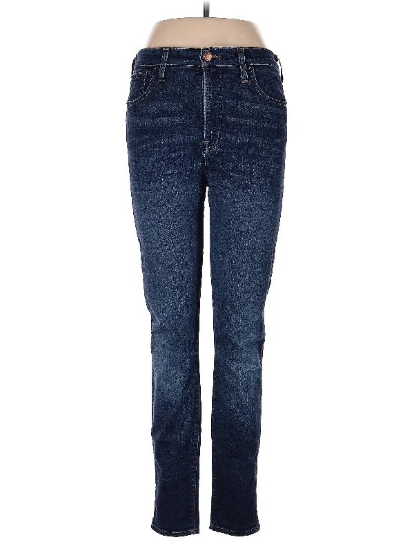 High-Rise Skinny Jeans in Dark Wash