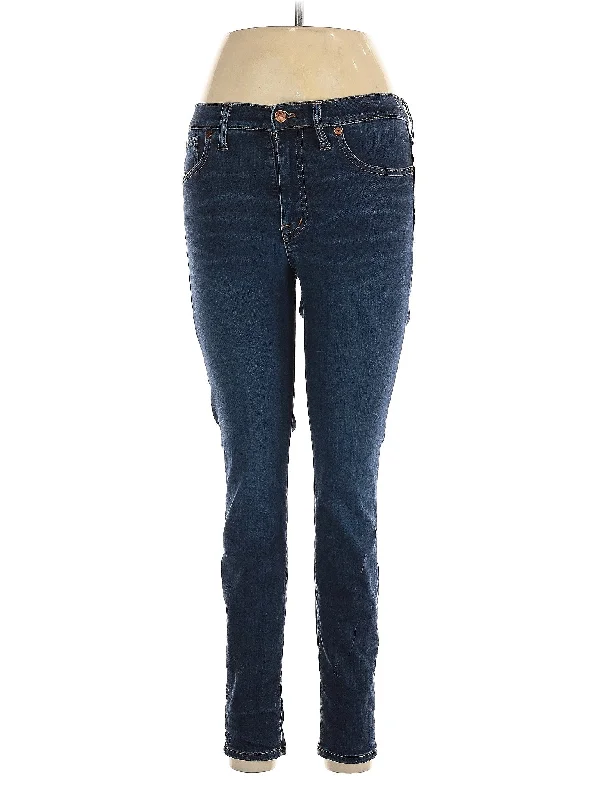 High-Rise Skinny Jeans in Dark Wash