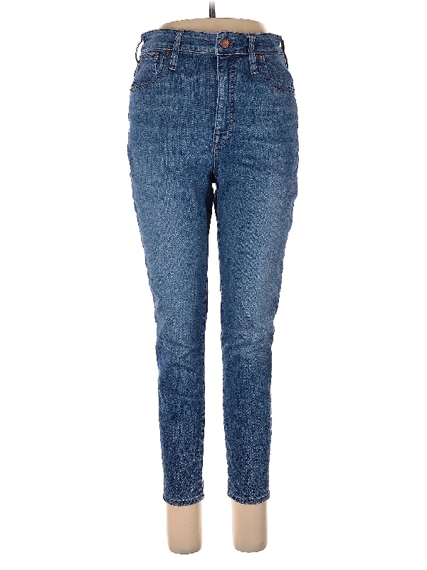 High-Rise Skinny Jeans in Medium Wash