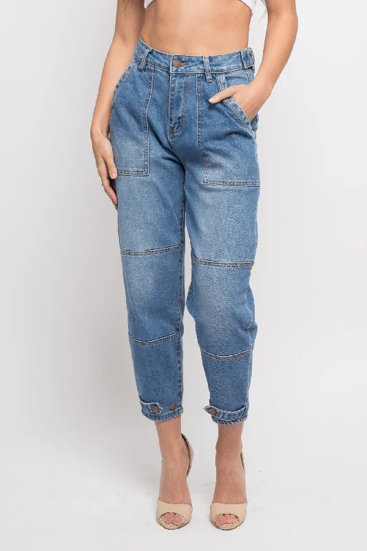 High Rise Slouchy Jeans