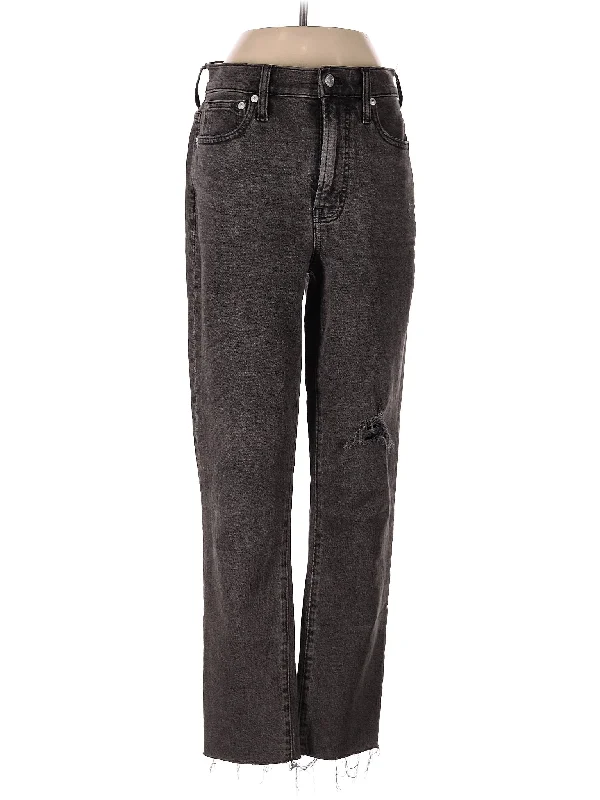 High-Rise Straight-leg Jeans