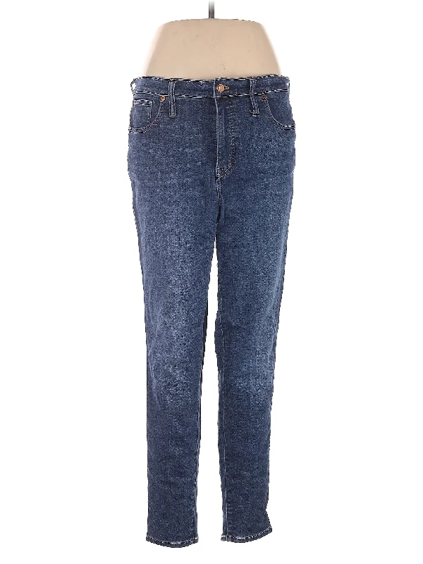 High-Rise Straight-leg Jeans in Dark Wash