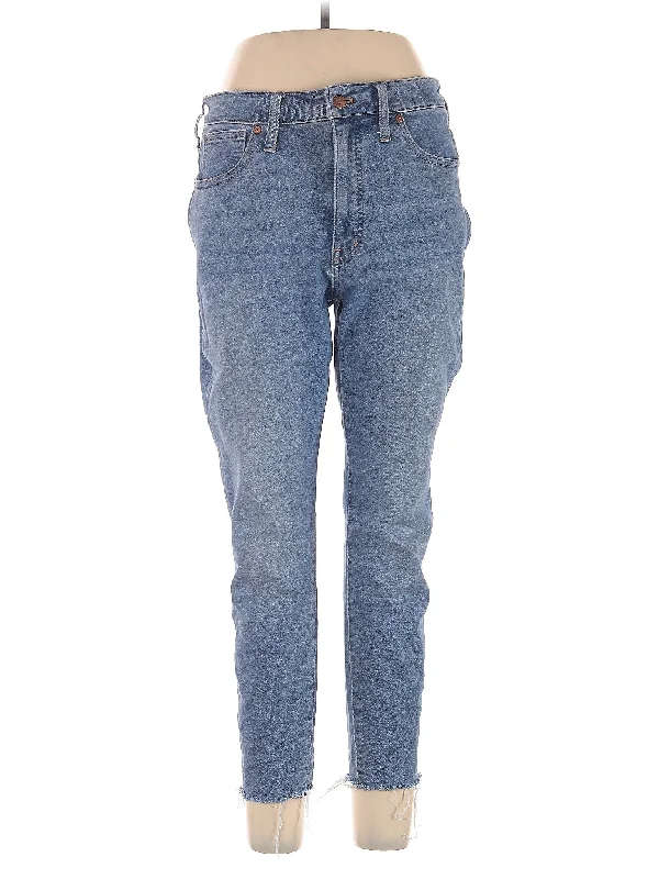 High-Rise Straight-leg Jeans in Light Wash