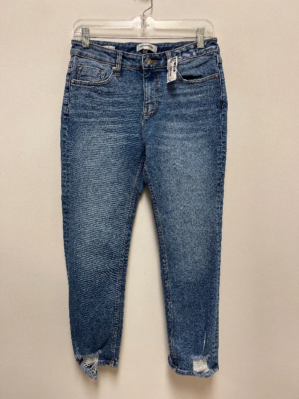 Jeans Skinny By Vigoss In Blue Denim, Size: 6