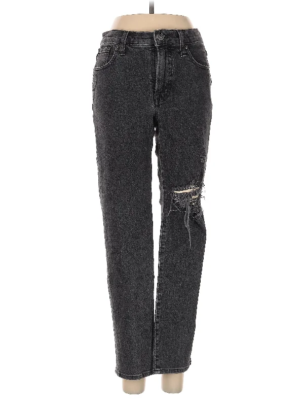 Mid-Rise Straight-leg Jeans