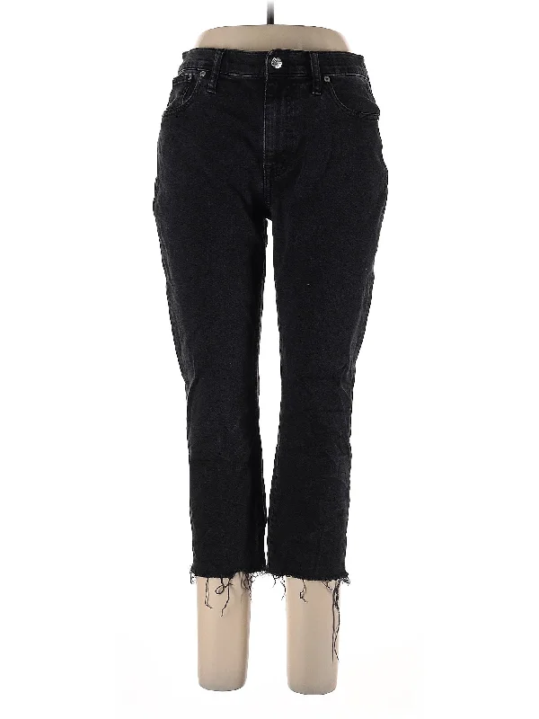 Mid-Rise Straight-leg Jeans in Dark Wash