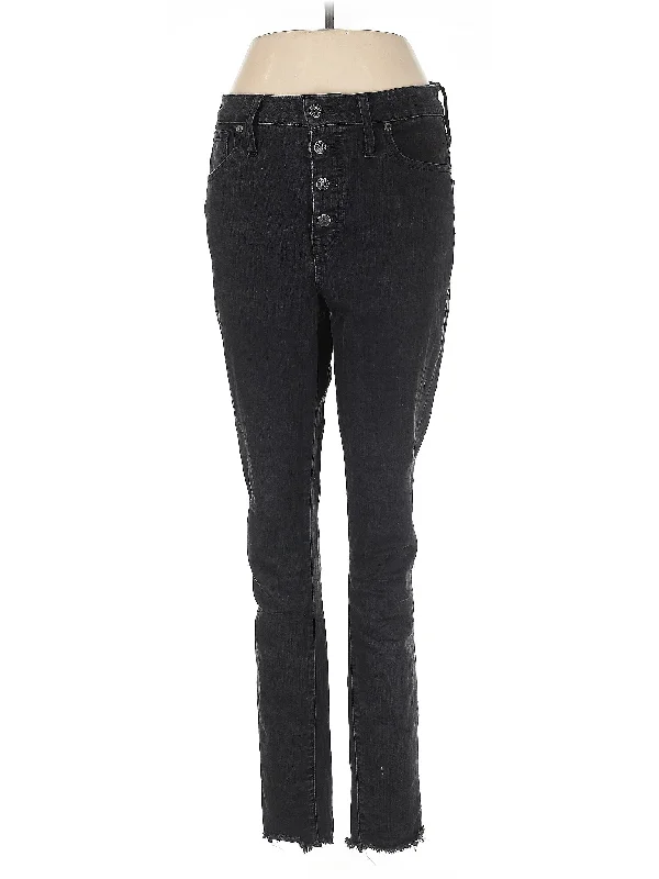 Mid-Rise Straight-leg Jeans in Dark Wash