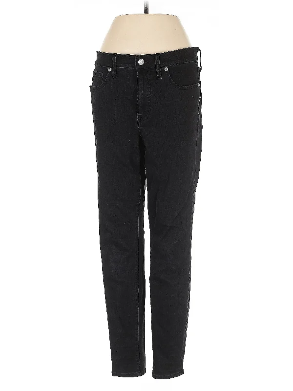 Mid-Rise Straight-leg Jeans in Dark Wash