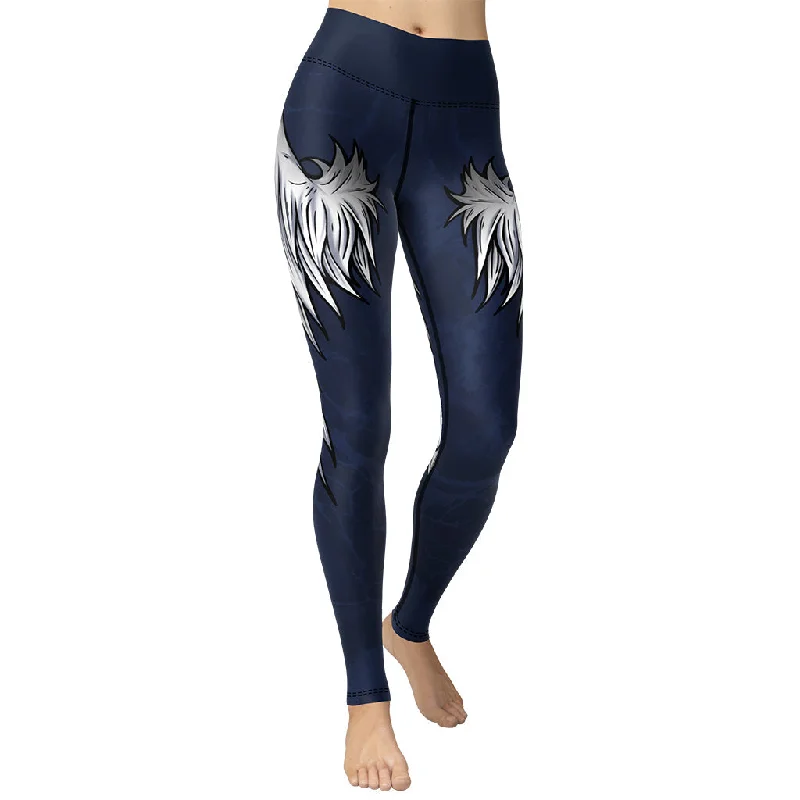 Angel Wings Yoga Leggings