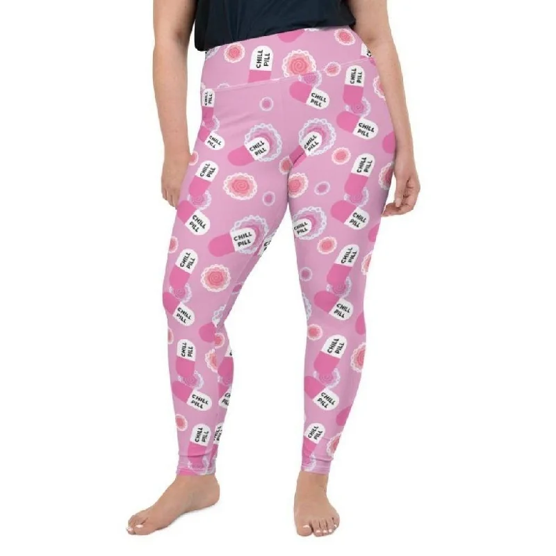 Chill Pill Plus Size Leggings