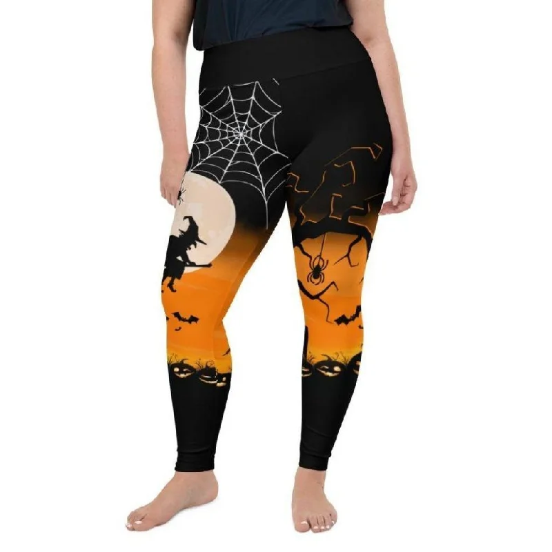 Halloween Night Plus Size Leggings