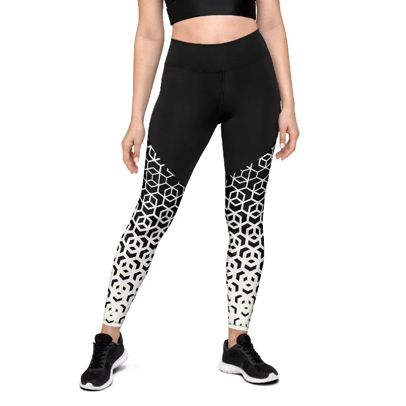 Infinite Geometric Compression Leggings