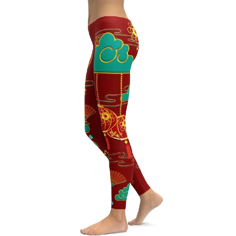 Lunar New Year Leggings