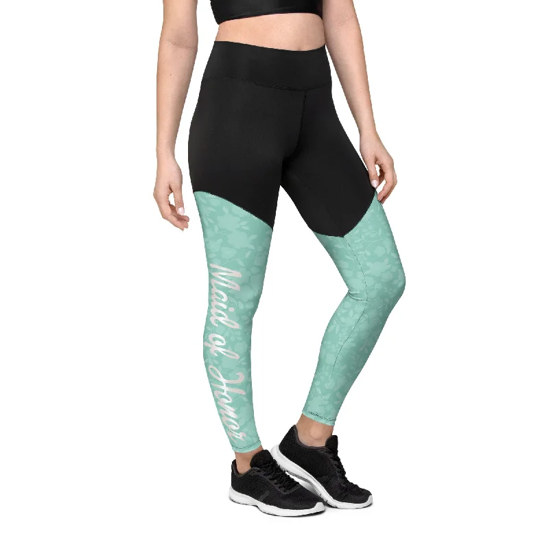 Maid of Honor Compression Leggings