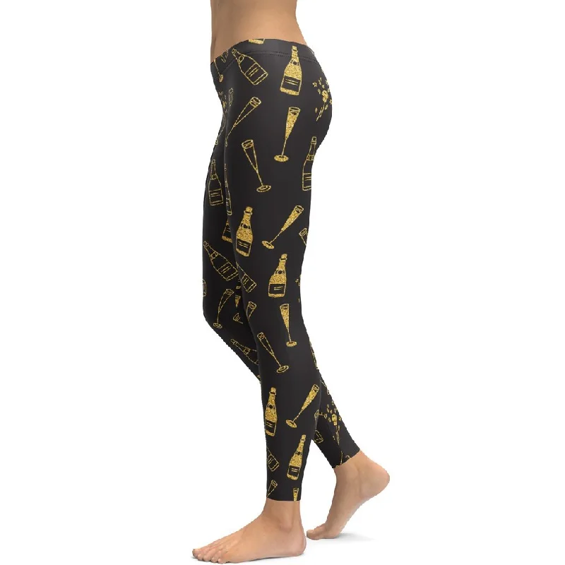 New Year Celebration Leggings