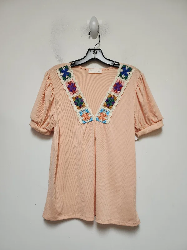 Peach Top Short Sleeve Lovely Melody, Size S