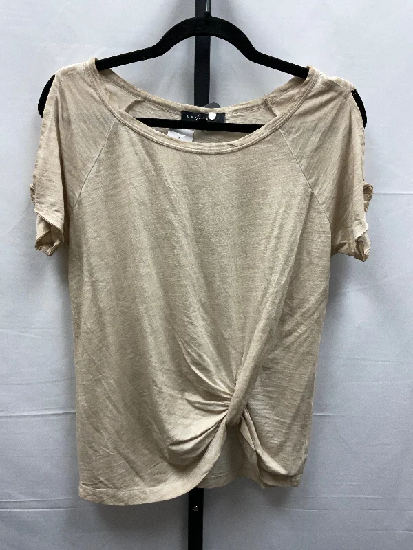 Tan Top Short Sleeve Sanctuary, Size Xs