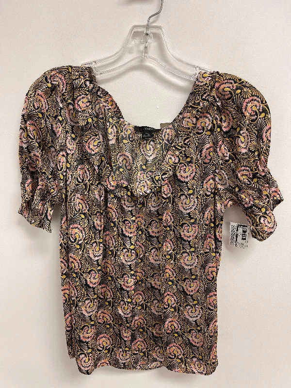 Yellow Top Short Sleeve J. Crew, Size Xs