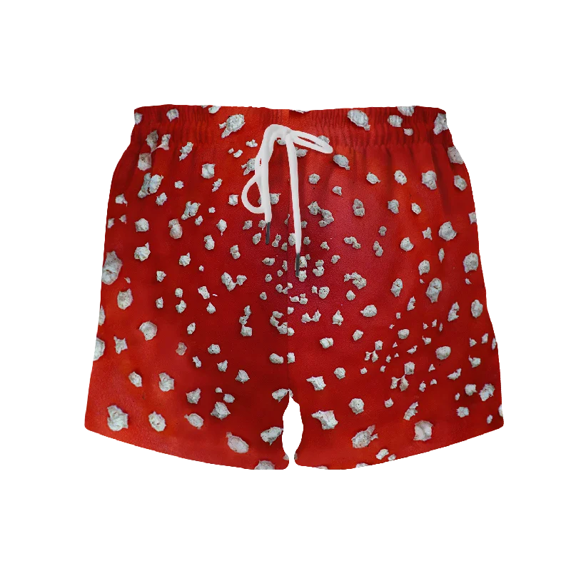 Amanita All Over Print Women's Shorts