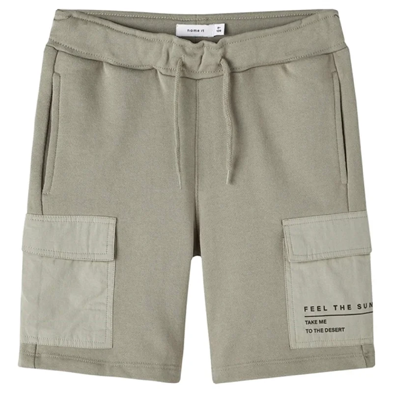 Name it Dried Sage Hagnus Loose Sweat Shorts