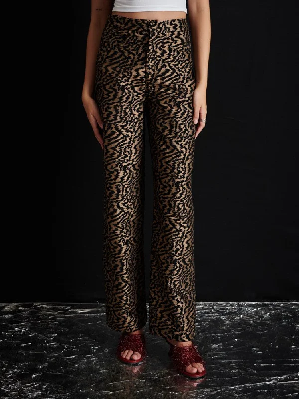 Phoebe Jacquard Trousers