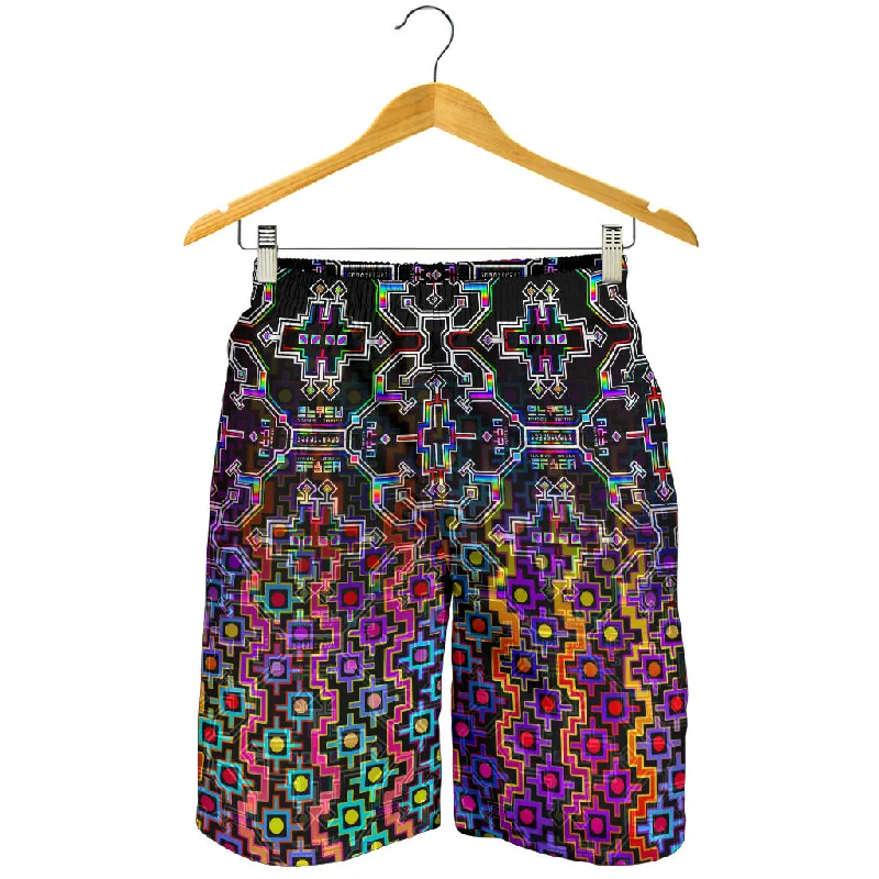 Prismatic Rainbow Men's Shorts